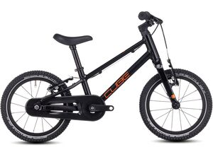 Lehké dětské kolo CUBE NUMOVE 140 black-n-orange 2025