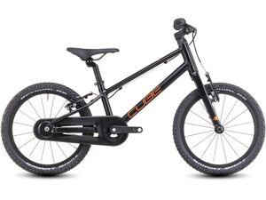 Lehké dětské kolo CUBE NUMOVE 160 black-n-orange 2025