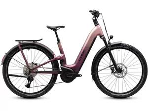 Elektrokolo Cube Nuride Hybrid ONE11 HPC SLX 800 Easy Entry mauve´n´black 2027