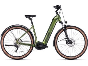Elektrokolo Cube Nuride Hybrid Pro 750 Allroad shinymoss´n´black Easy Entry 2024
