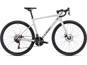 Gravel kolo Cube Nuroad WS lightgrey´n´rose 2024