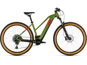 Elektrokolo CUBE REACTION HYBRID EX 625 TRAPEZE 29" 2020 Green´n´orange