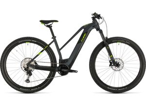 Elektrokolo CUBE REACTION HYBRID EXC 625 TRAPEZE 29" 2020 Iridium´n´green