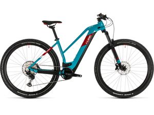 Elektrokolo CUBE REACTION HYBRID EXC 625 TRAPEZE 29" 2020 Petrol´n´red