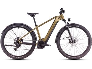 Elektrokolo Cube Reaction Hybrid PERFORMANCE ALLROAD 625 goldenlime´n´black 2025