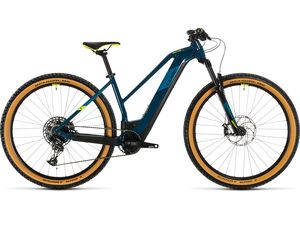 Elektrokolo CUBE REACTION HYBRID SL TRAPEZE 29" 2020 Blue´n´yellow