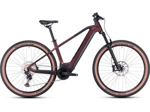 Elektrokolo Cube Reaction Hybrid SLX 750 rubyred´n´black 27,5 2024