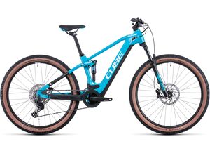 Elektrokolo Cube Stereo Hybrid 120 Pro 625 27,5 skyblue´n´white 2022