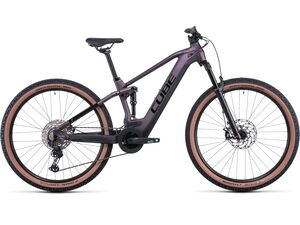 Elektrokolo Cube Stereo Hybrid 120 Race 625 27,5 smokylilac´n´black 2022