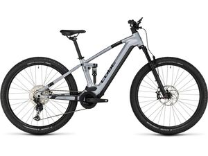 Elektrokolo Cube Stereo Hybrid 120 Race 750 27.5 polarsilver´n´black 2024