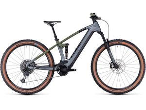 Elektrokolo Cube Stereo Hybrid 120 TM 750 29 flashgrey´n´olive 2024