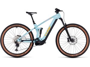 Elektrokolo Cube Stereo Hybrid 140 HPC Race 750 dazzle´n´orange 27,5 2024
