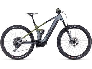 Elektrokolo Cube Stereo Hybrid 140 HPC TM 750 29 flashgrey´n´olive 2024