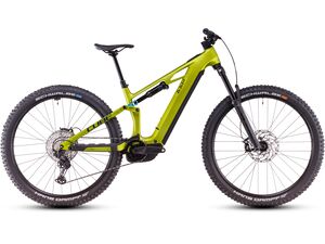 Elektrokolo Cube Stereo Hybrid ONE44 HPC RACE 800 27,5 flashlime´n´blue 2025