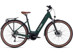 Elektrokolo Cube Touring Hybrid ONE 500 darkgreen´n´green Easy Entry 2024