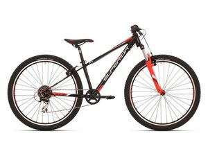 Dětské kolo SUPERIOR Racer XC 27 Gloss Black/White/Neon Red 2018