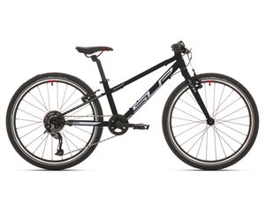 Dětské kolo SUPERIOR F.L.Y. 24 Matte Black/Chrome Silver/Dark Grey 2019