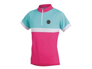 Etape - dětský dres BAMBINO, růžová/aqua