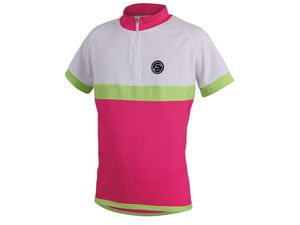 Etape - dětský dres BAMBINO, růžová/bílá