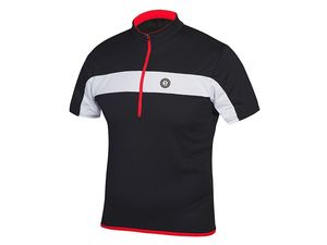 Etape - pánský dres FACE, černá/bílá