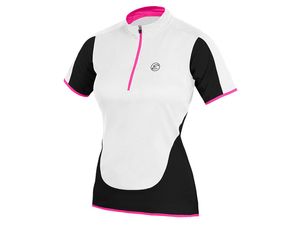 Etape - dámský dres NELLY, bílá/černá