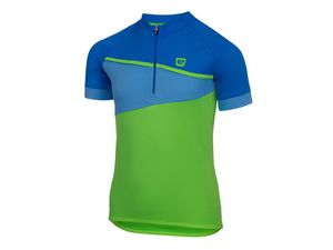 Etape – dětský dres PEDDY, zelená|modrá