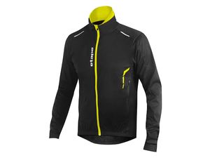 Etape - pánská bunda STRONG WS, černá/žlutá fluo