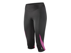 Etape - dámské kalhoty TERRY 3/4, černá/růžová
