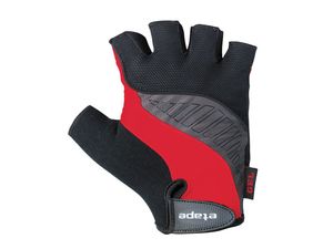 Etape - pánské rukavice TOUR, černá/červená