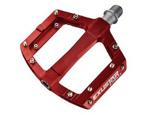 EXUSTAR Pedály BMX PB553 červené
