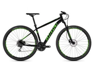 Horské kolo GHOST KATO 2.9 2019 Night black/Riot green
