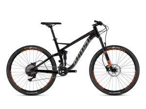 Celoodpružené kolo GHOST KATO 5.7 2019 Nightblack/titanium gray/monarch orange