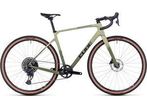 Gravel kolo Cube Nuroad C:62 SLX olive´n´green 2023