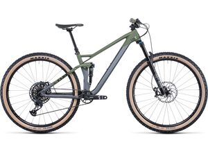 Horské kolo Cube Stereo 120 HPC TM 29 flashgrey´n´olive 2022