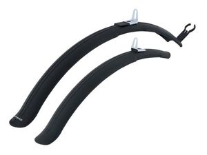 Blatníky FORCE 24 - 26" dlouhý úchyt plast, černé