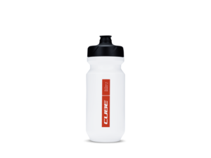 Láhev CUBE Flow 0,5l bílo-červená