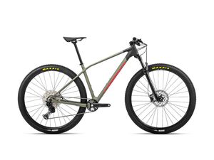 Horské kolo ORBEA ALMA M50 2022 Green-Red