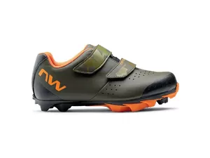 Dětské tretry Northwave ORIGIN forest/orange vel.38