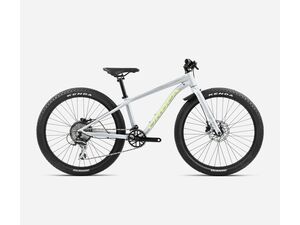 Dětské kolo ORBEA MX 24 TEAM DISC HaloSilver-SpicyLime 2025