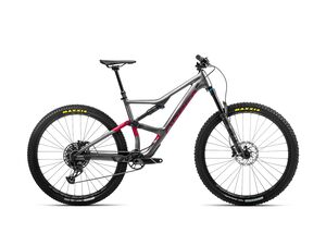 Celoodpružené kolo ORBEA OCCAM H20 EAGLE GlitterAnthracite-MetallicRed 2023