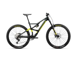 Celoodpružené kolo ORBEA OCCAM H20 LT MetallicDarkGreen-LimeGreen 2023