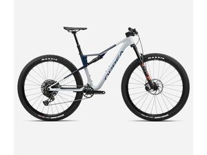 Celoodpružené kolo ORBEA OIZ M11 AXS Halo Silver-Blue Carbon 2023
