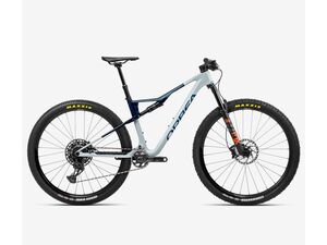Celoodpružené kolo ORBEA OIZ M20 Halo Silver Blue Carbon
