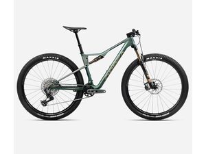 Celoodpružené kolo ORBEA OIZ OIZ M10 AXS SeaweedCarbonView-SpaceshipGreen 2025
