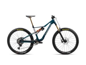 Celoodpružené kolo ORBEA RALLON M-LTD JadeGreenCarbonView-StoneSilver2023