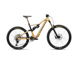 Celoodpružené kolo ORBEA RALLON M-TEAM GoldenSand-Black 2023