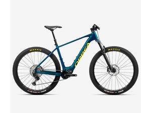Horské elektrokolo ORBEA URRUN 10 Borealis Blue-Yellow 2023