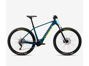 Horské elektrokolo ORBEA URRUN 30 Borealis Blue-Yellow 2023