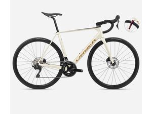 Silniční kolo ORBEA ORCA M30 IvoryWhite-Burgundy-Vulcano 2024
