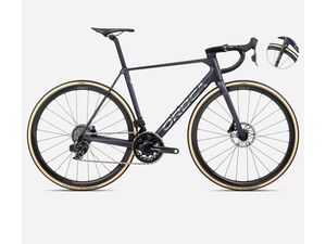 Silniční kolo ORBEA ORCA M21ELTD PWR Tanzanite-CarbonRaw 2024